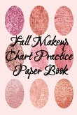 Fall Makeup Chart Practice Paper Book