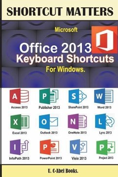 Microsoft Office 2013 Keyboard Shortcuts For Windows - Books, U. C-Abel