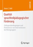 Qualität sprachheilpädagogischer Förderung (eBook, PDF)