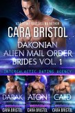 Dakonian Alien Mail Order Brides Boxed Set Volume 1 (Intergalactic Dating Agency (eBook, ePUB)