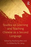 Studies on Learning and Teaching Chinese as a Second Language (eBook, ePUB)