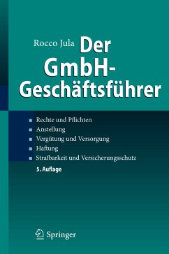 Der GmbH-Geschäftsführer (eBook, PDF) - Jula, Rocco