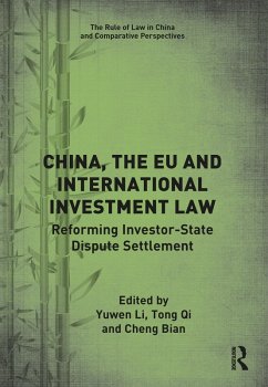 China, the EU and International Investment Law (eBook, ePUB)