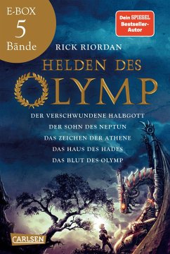 Helden des Olymp: Drachen, griechische Götter und römische Mythen - Band 1-5 der Fantasy-Reihe in einer E-Box! (eBook, ePUB) - Riordan, Rick