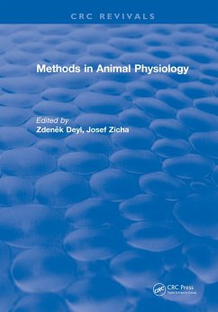 Methods In Animal Physiology (eBook, ePUB) - Deyl, Zdenek