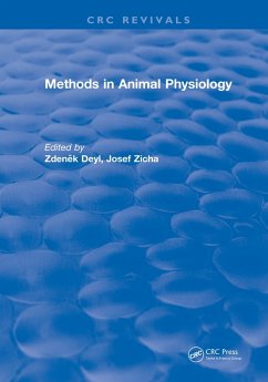 Methods In Animal Physiology (eBook, PDF) - Deyl, Zdenek