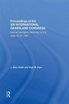 Cover Proceedings Of The Xiv International Grassland Congress (eBook, PDF)