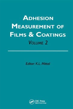 Adhesion Measurement of Films and Coatings, Volume 2 (eBook, PDF)