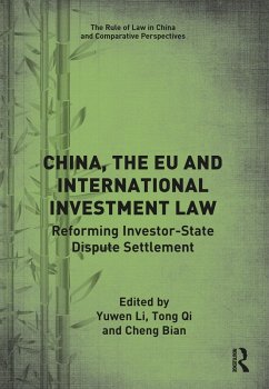 Cover China, the EU and International Investment Law (eBook, PDF)