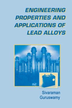 Cover Engineering Properties and Applications of Lead Alloys (eBook, PDF)