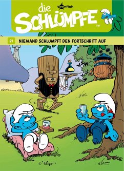 Cover Die Schlümpfe 21. Niemand schlumpft den Fortschritt auf (eBook, ePUB)