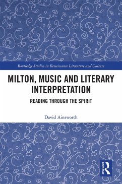 Cover Milton, Music and Literary Interpretation (eBook, ePUB)