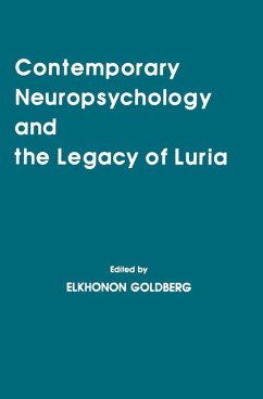Cover Contemporary Neuropsychology and the Legacy of Luria (eBook, PDF)