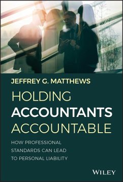 Holding Accountants Accountable (eBook, ePUB) - Matthews, Jeffrey G.