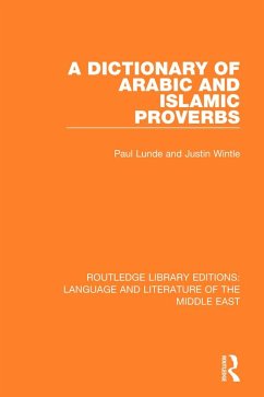 Cover A Dictionary of Arabic and Islamic Proverbs (eBook, PDF)