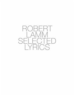 Robert Lamm Selected Lyrics - Lamm, Robert