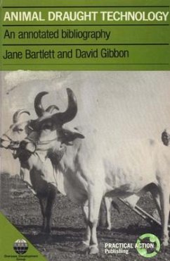 Animal Draught Technology - Bartlett, Jane; Gibbon, David