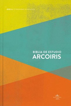 Rvr 1960 Biblia de Estudio Arcoiris, Multicolor Tapa Dura