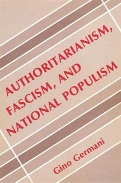 Cover Authoritarianism, Fascism, and National Populism (eBook, ePUB)
