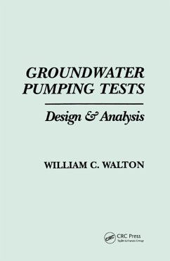 Cover Groundwater Pumping Tests (eBook, ePUB)