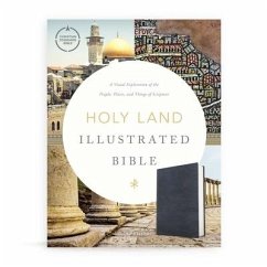 CSB Holy Land Illustrated Bible, Premium Black Genuine Leather - Csb Bibles By Holman
