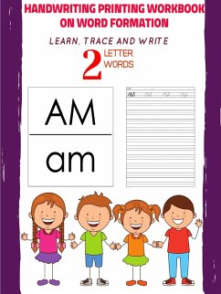 Handwriting Printing Workbook on Word Formation - Ade, Sam