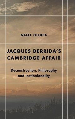 Jacques Derrida's Cambridge Affair (eBook, ePUB) - Gildea, Niall