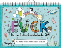 Cover FUCK - Der verfluchte Ausmalkalender 2021