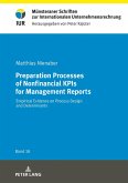 Preparation Processes of Nonfinancial KPIs for Management Reports