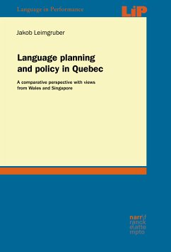 Language planning and policy in Quebec (eBook, PDF) - Leimgruber, Jakob