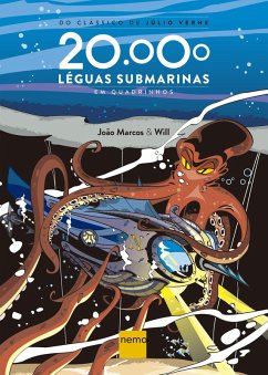 Cover 20.000 Léguas Submarinas em Quadrinhos (eBook, ePUB)