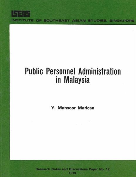 Public Personnel Administration in Malaysia (eBook, PDF) Public Personnel Administration in Malaysia (eBook, PDF)