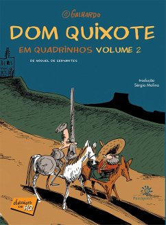 Cover Dom Quixote em quadrinhos - volume 2 (eBook, ePUB)