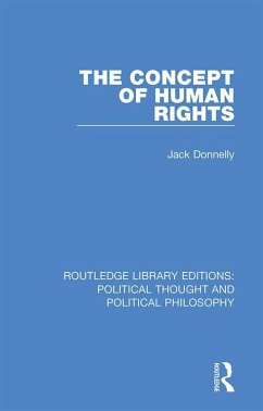 The Concept of Human Rights (eBook, ePUB) - Donnelly, Jack