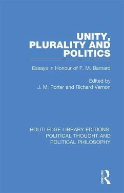 Cover Unity, Plurality and Politics (eBook, ePUB)
