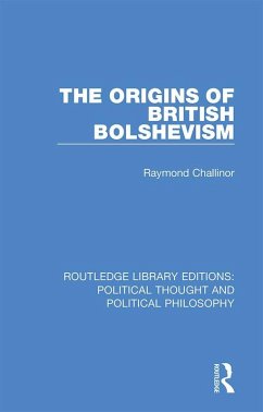 Cover The Origins of British Bolshevism (eBook, ePUB)