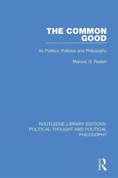 The Common Good (eBook, PDF) - Raskin, Marcus G.