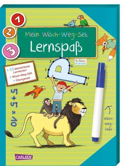 Mein Wisch-Weg-Set: Lernspaß / Schlau für die Schule Bd.2