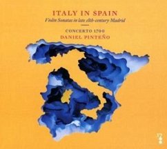 Cover Italy In Spain: Violinsonaten Im Madrid Des Späten