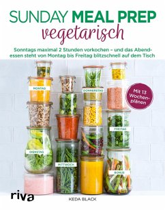 Sunday Meal Prep vegetarisch (eBook, ePUB) - Black, Keda