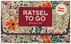Rätsel to go Denksport-Mix: flower edition - Heine, Stefan