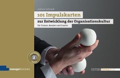 101 Impulskarten zur Entwicklung der Organisationskultur - Gebhardt, Andreas