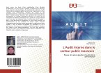 L¿Audit Interne dans le secteur public marocain