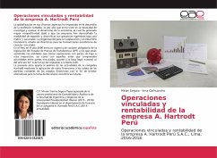 Operaciones vinculadas y rentabilidad de la empresa A. Hartrodt Perú - Segura, Mirian; Carhuancho, Irma