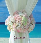 Wedding Guest Book (HARDCOVER), Ideal for Beach Ceremonies, Special Events & Functions, Commemorations, Anniversaries, Parties