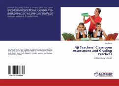 Fiji Teachers¿ Classroom Assessment and Grading Practices - Mehta, Ajay