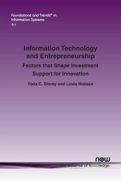 Information Technology and Entrepreneurship - Storey, Veda C.; Wallace, Linda