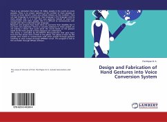 Design and Fabrication of Hand Gestures into Voice Conversion System - B. K., Parrthipan