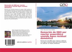 Remoción de DBO por reactor anaeróbico usando Agua residual doméstica