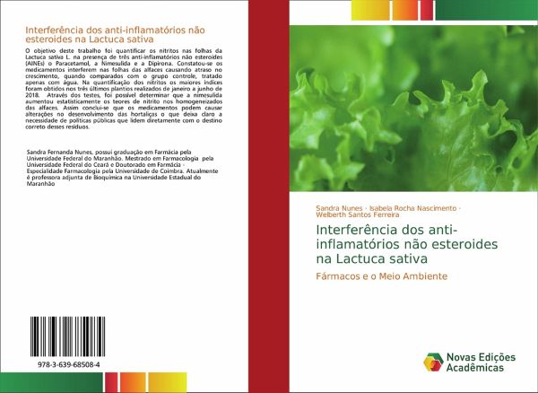 Interferência dos anti-inflamatórios não esteroides na Lactuca sativa Interferência dos anti-inflamatórios não esteroides na Lactuca sativa